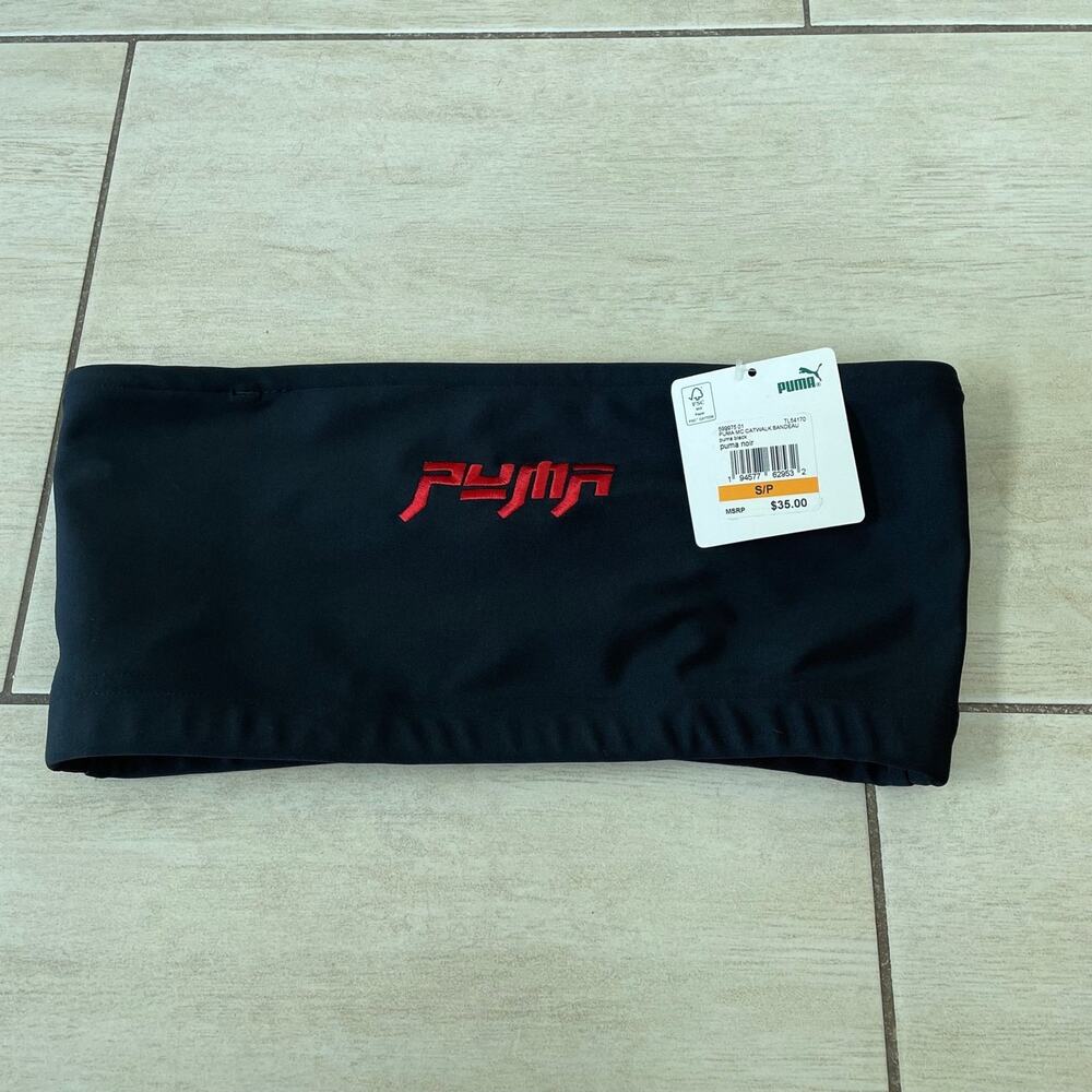 NEW PUMA MC CATWALK BANDEAU TOP SZ SMALL WOMENS! - 0219